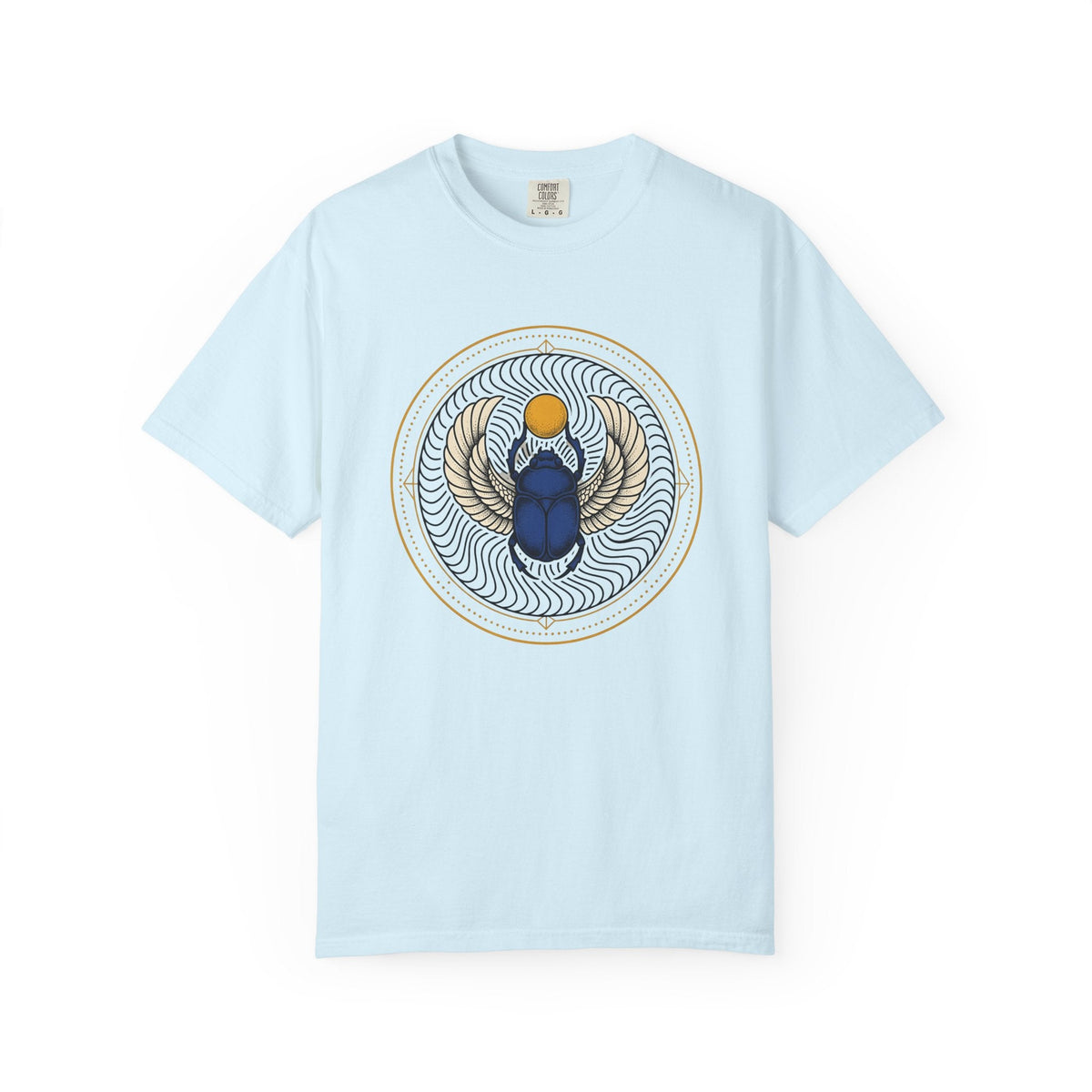 Scarab Bug Shirt Boho Chic Mysticism Unisex Gift Tribal Tee product image 2