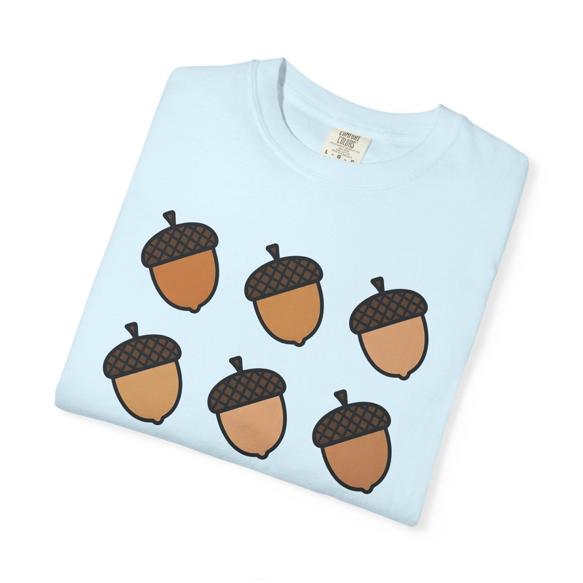 Acorn Print Comic T-Shirt – Cute Fall Autumn Oak Design product image 8