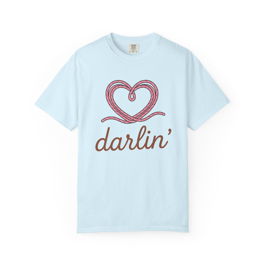Rope Heart Shirt Cowgirl Ranch Gift Women Simple Tee product image 2