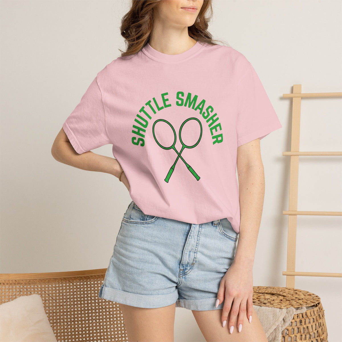 Badminton Rackets Shirt Team Unisex Gift Bold Tee Racquet product image 12