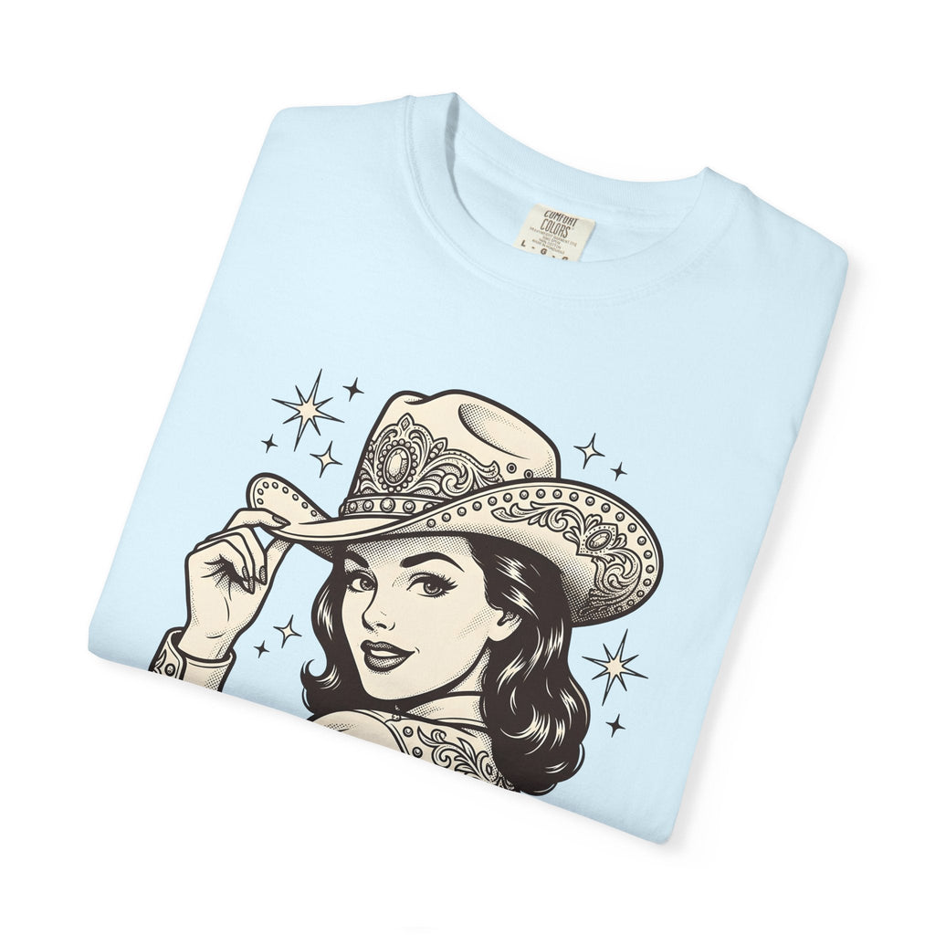 Cowgirl Portrait Shirt Western Gift for Women Vintage Tee product image 8