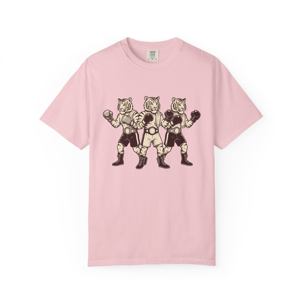 Boxing Cat Nostalgic T-Shirt – Funny Sports Kitty Lover product image 3