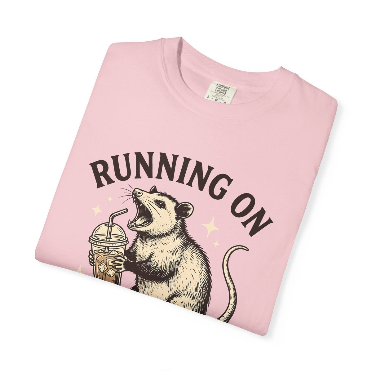 Possum Cafe Shirt Coffee Creatures Unisex Gift Antique Tee product image 11