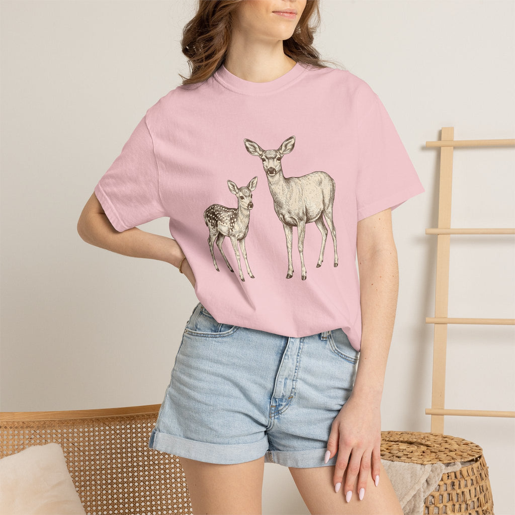 Deer Duo Shirt Cowgirl Animal Gift for Women Rustic Tee product image 12