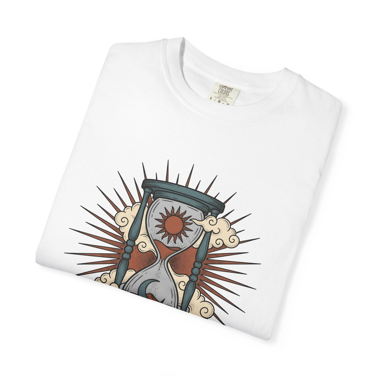 Hourglass Sun Moon Shirt Boho Chic Astrology Unisex Gift product image 5
