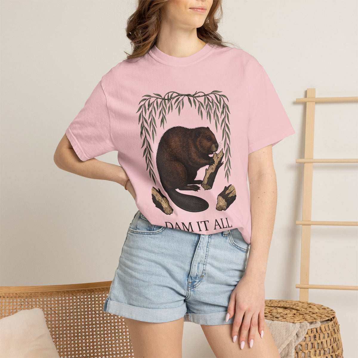 Beaver Artwork Shirt Animals Environment Unisex Gift Old product image 12