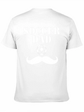 Soccer Dad T-Shirt Funny Mustache Football Tee product image 1