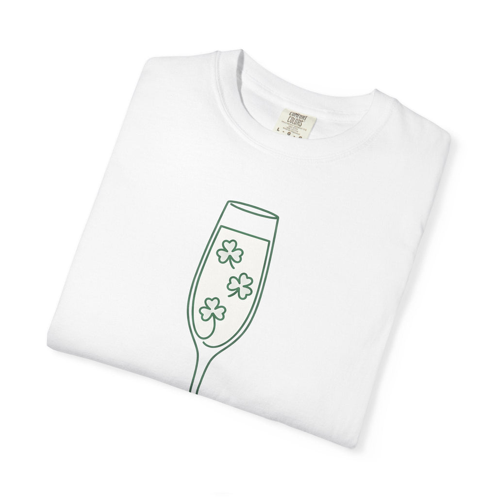 Champagne Flute Shirt St Patrick's Day Celebration Unisex product image 5