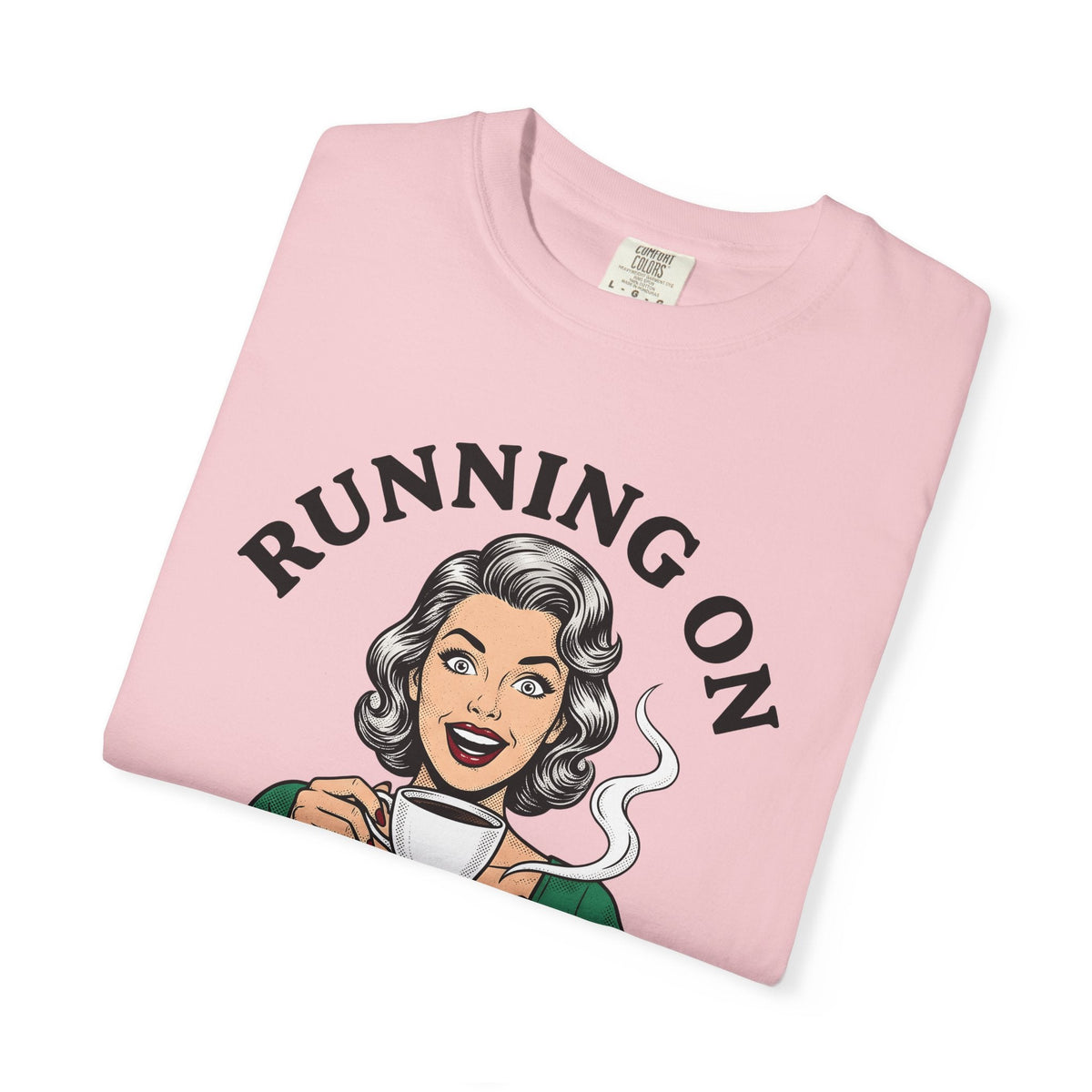 Vintage Woman Coffee Comic T-Shirt – Retro Caffeine Humor product image 11
