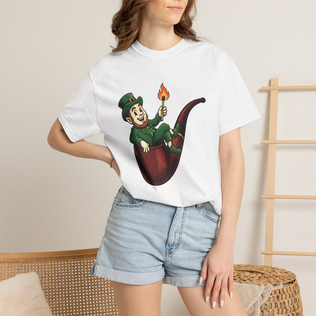 Leprechaun Pipe Shirt St Patrick's Day Irish Unisex Gift product image 6