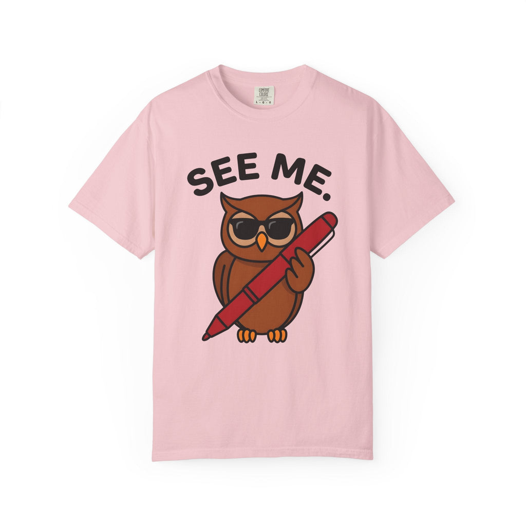 Owl Sunglasses Hand-Drawn T-Shirt – Cool Teacher Learning product image 3