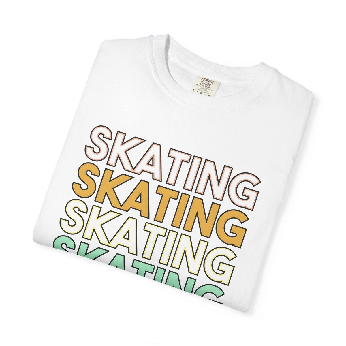 Inline Skating Text Shirt Training Unisex Gift Vivid Tee product image 5