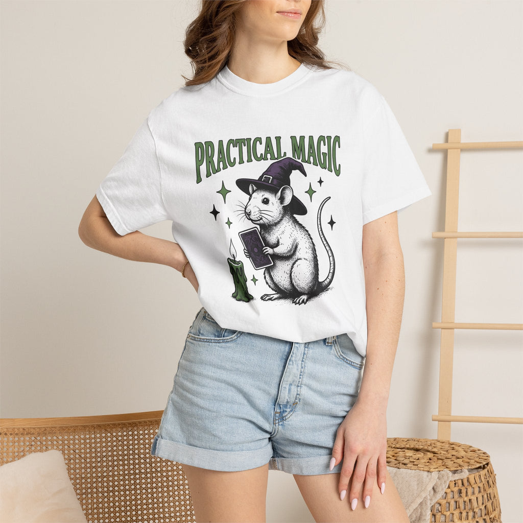 Sorcerer Mouse Shirt Halloween Magic Unisex Gift Old School product image 7