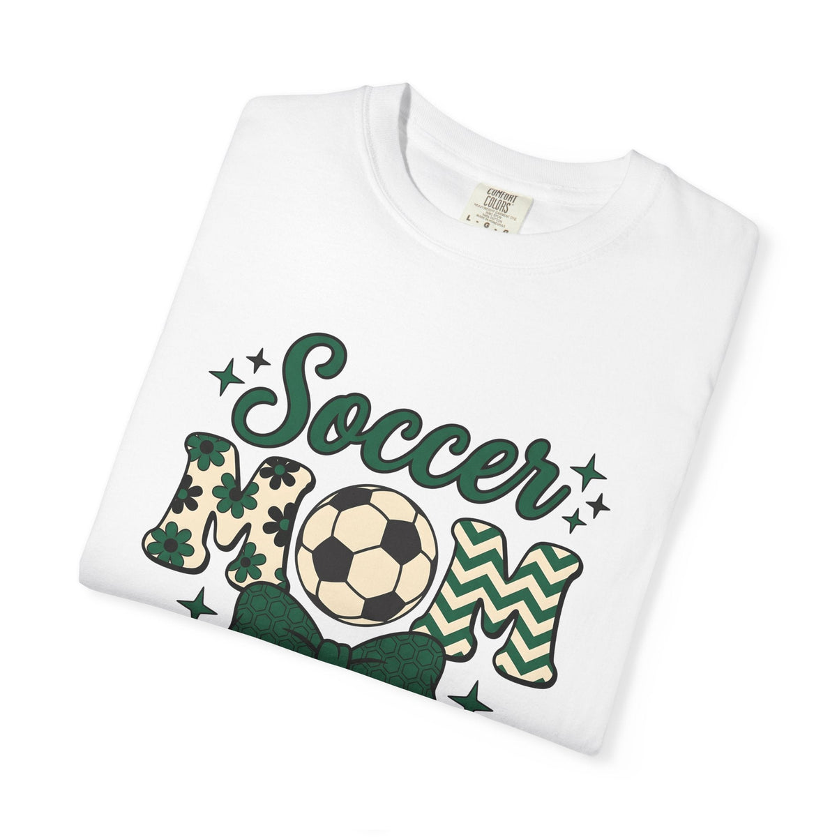 Soccer Ball Shirt Moms Athletics Gift for Women Cute Tee product image 5