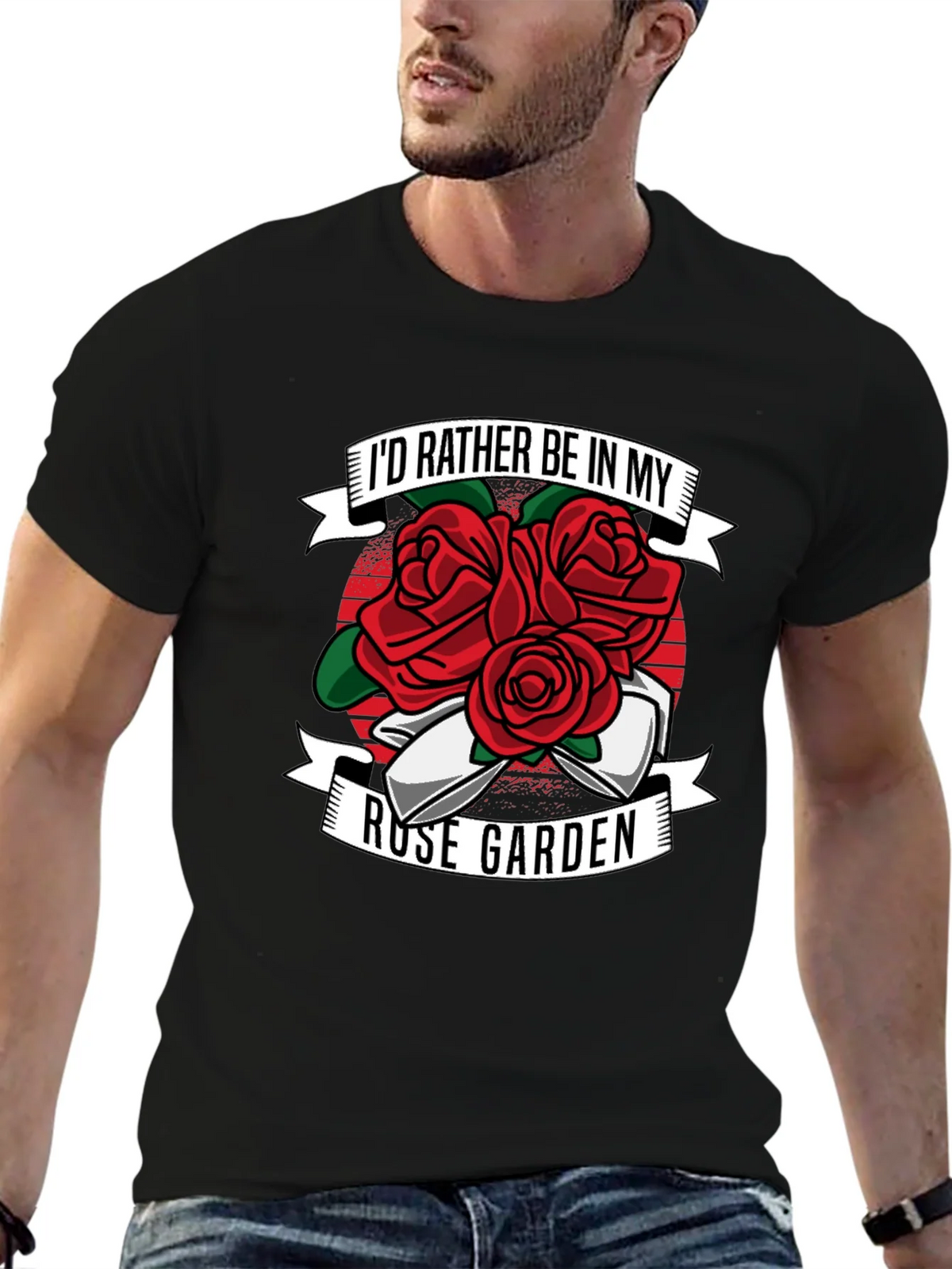 Rose Garden T-Shirt - Floral Graphic Tee product image 6