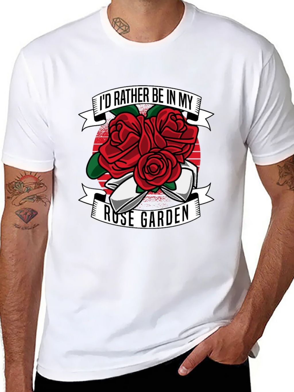 Rose Garden T-Shirt - Floral Graphic Tee product image 7