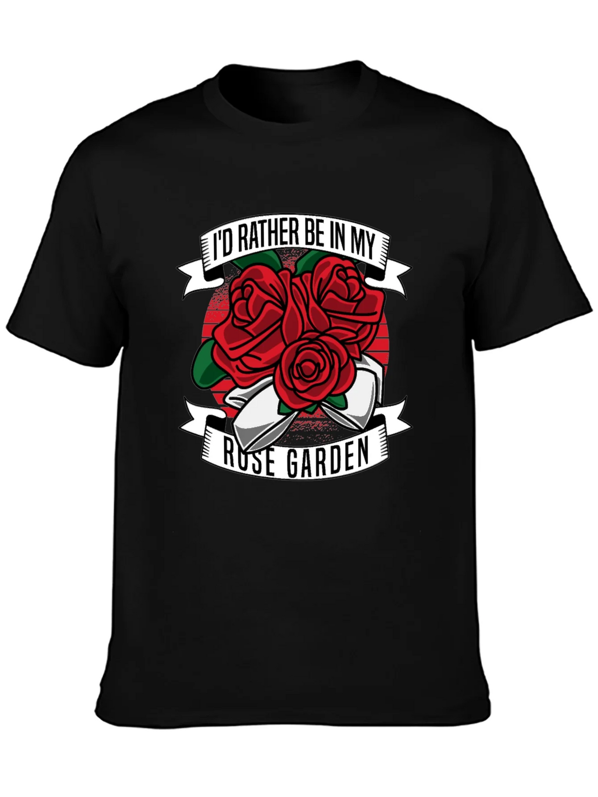 Rose Garden T-Shirt - Floral Graphic Tee product image 3