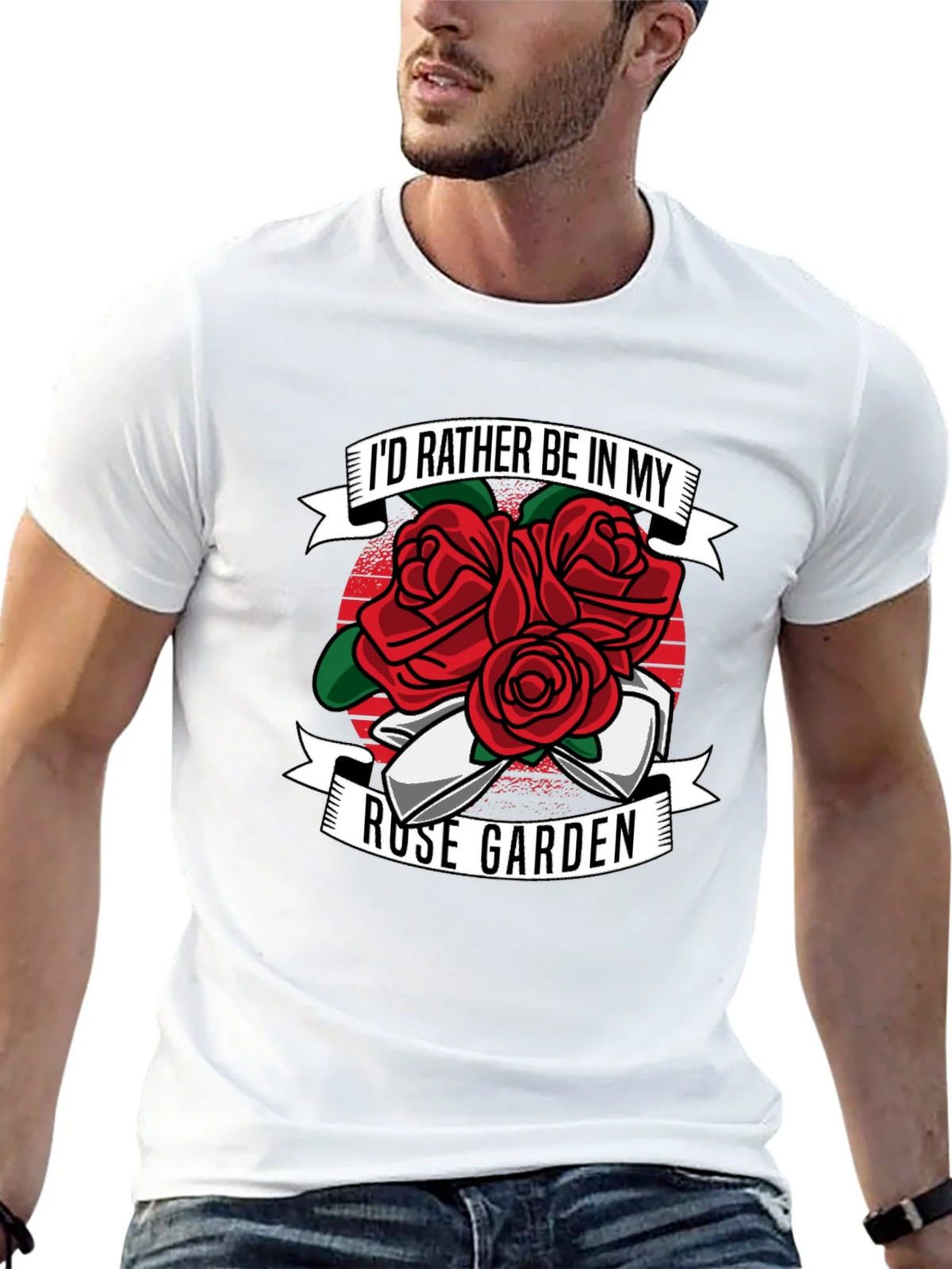 Rose Garden T-Shirt - Floral Graphic Tee product image 11