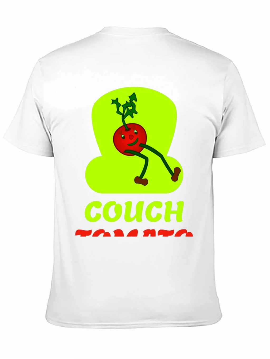 Couch Tomato Graphic Tee - Black Cotton Casual Wear product image 10