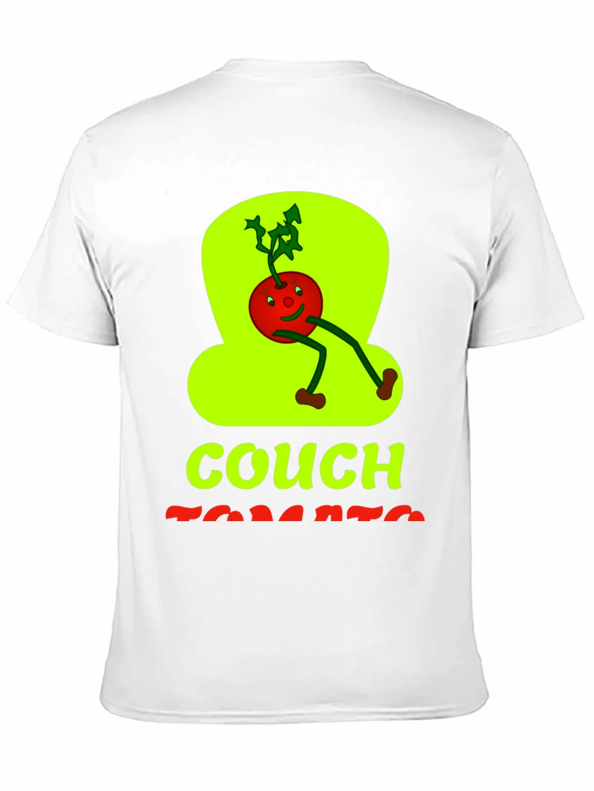 Couch Tomato Graphic Tee - Black Cotton Casual Wear product image 10