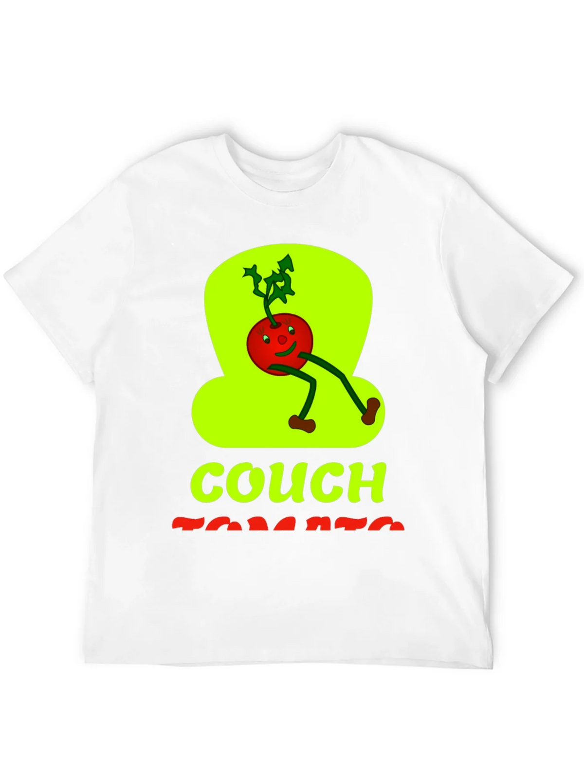 Couch Tomato Graphic Tee - Black Cotton Casual Wear product image 11