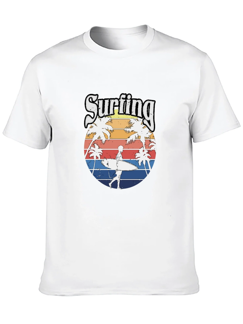 Surfing Beach Vibes T-Shirt - Retro Style product image 3