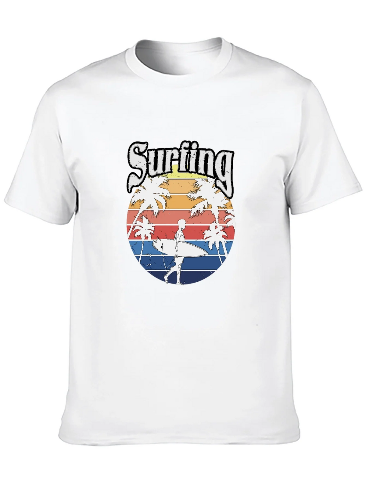 Surfing Beach Vibes T-Shirt - Retro Style product image 3