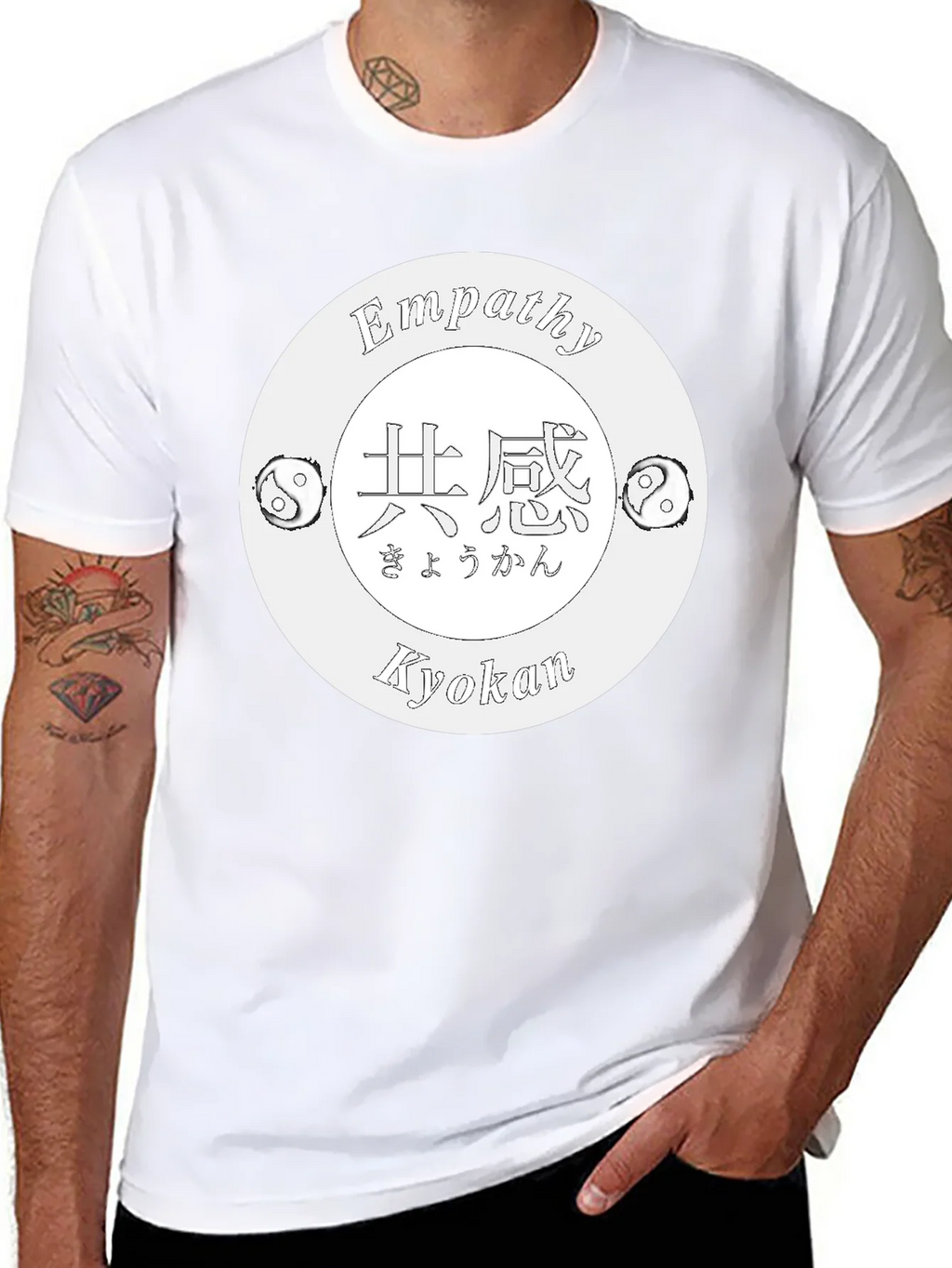 Empathy Kyokan T-Shirt - Black Graphic Tee product image 4