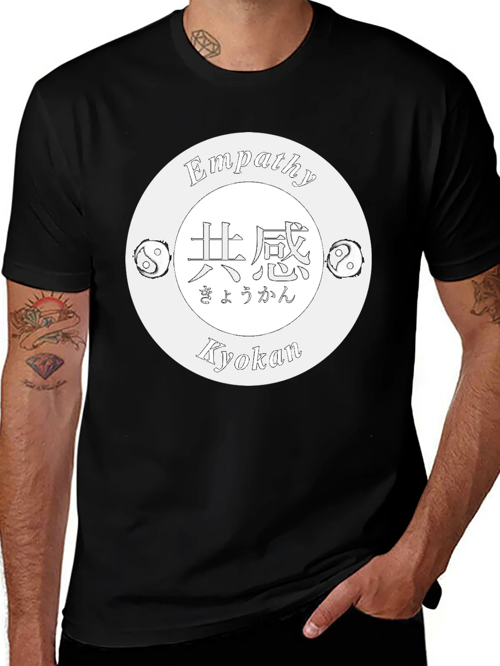 Empathy Kyokan T-Shirt - Black Graphic Tee product image 1