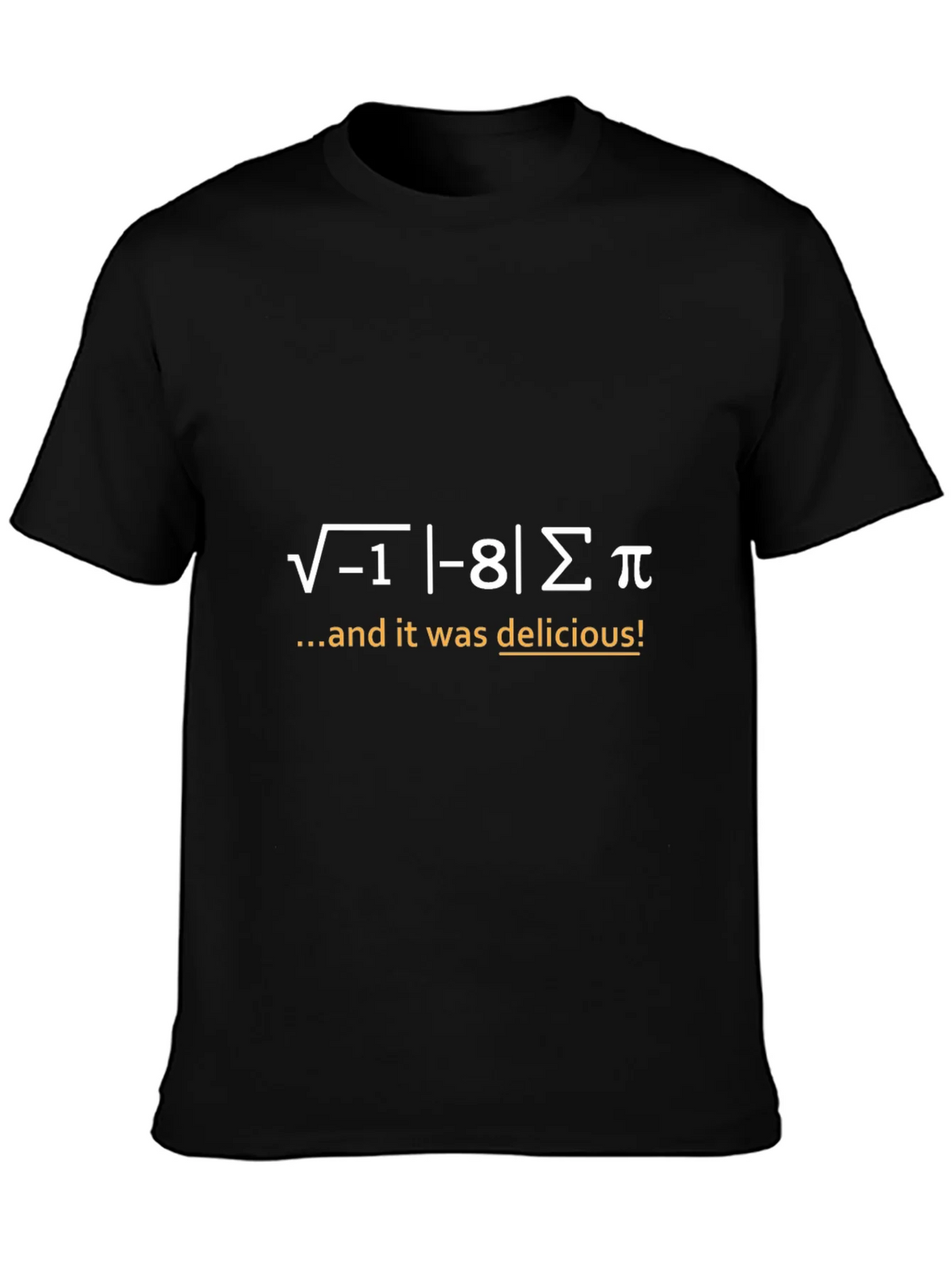 Math Humor Graphic T-Shirt - I 8 Sum Pi product image 3