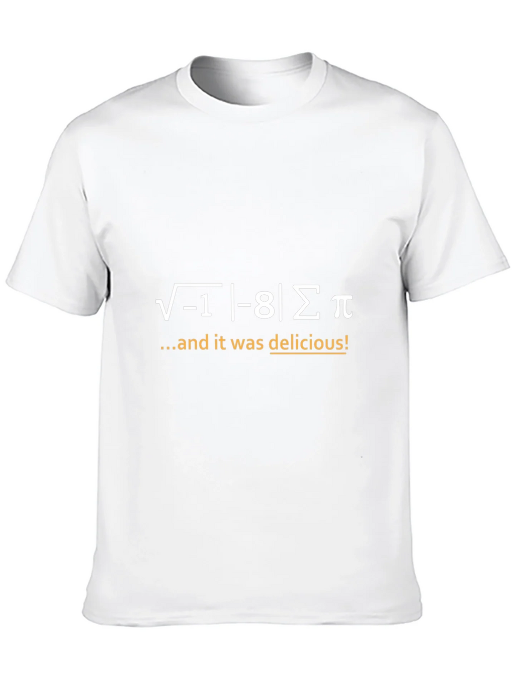 Math Humor Graphic T-Shirt - I 8 Sum Pi product image 9