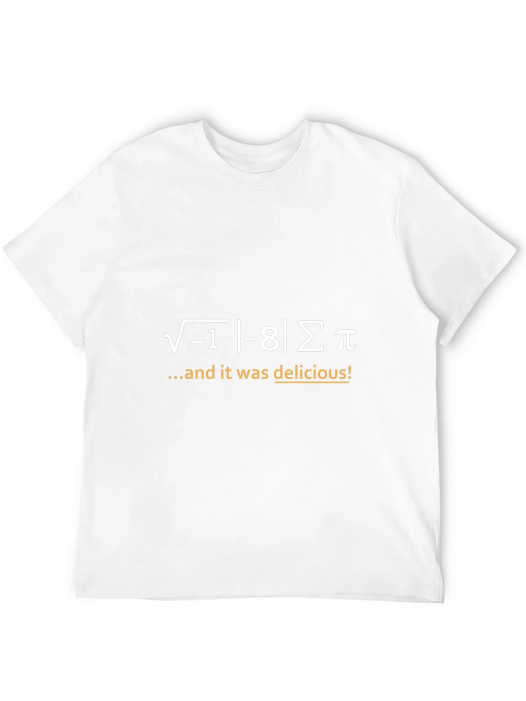 Math Humor Graphic T-Shirt - I 8 Sum Pi product image 11