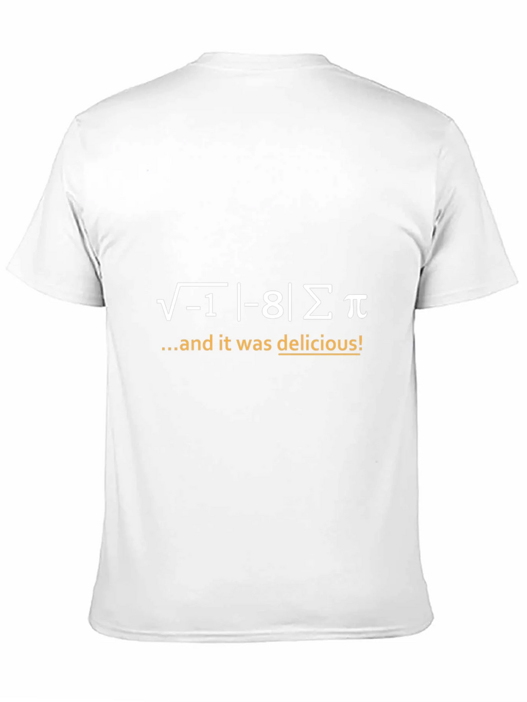 Math Humor Graphic T-Shirt - I 8 Sum Pi product image 10