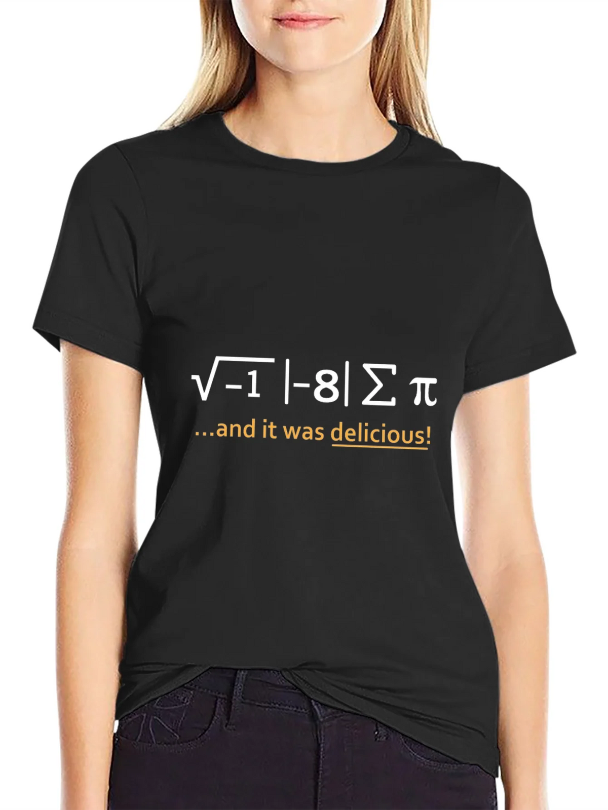 Math Humor Graphic T-Shirt - I 8 Sum Pi product image 2