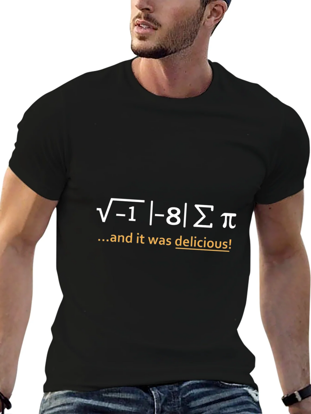 Math Humor Graphic T-Shirt - I 8 Sum Pi product image 6