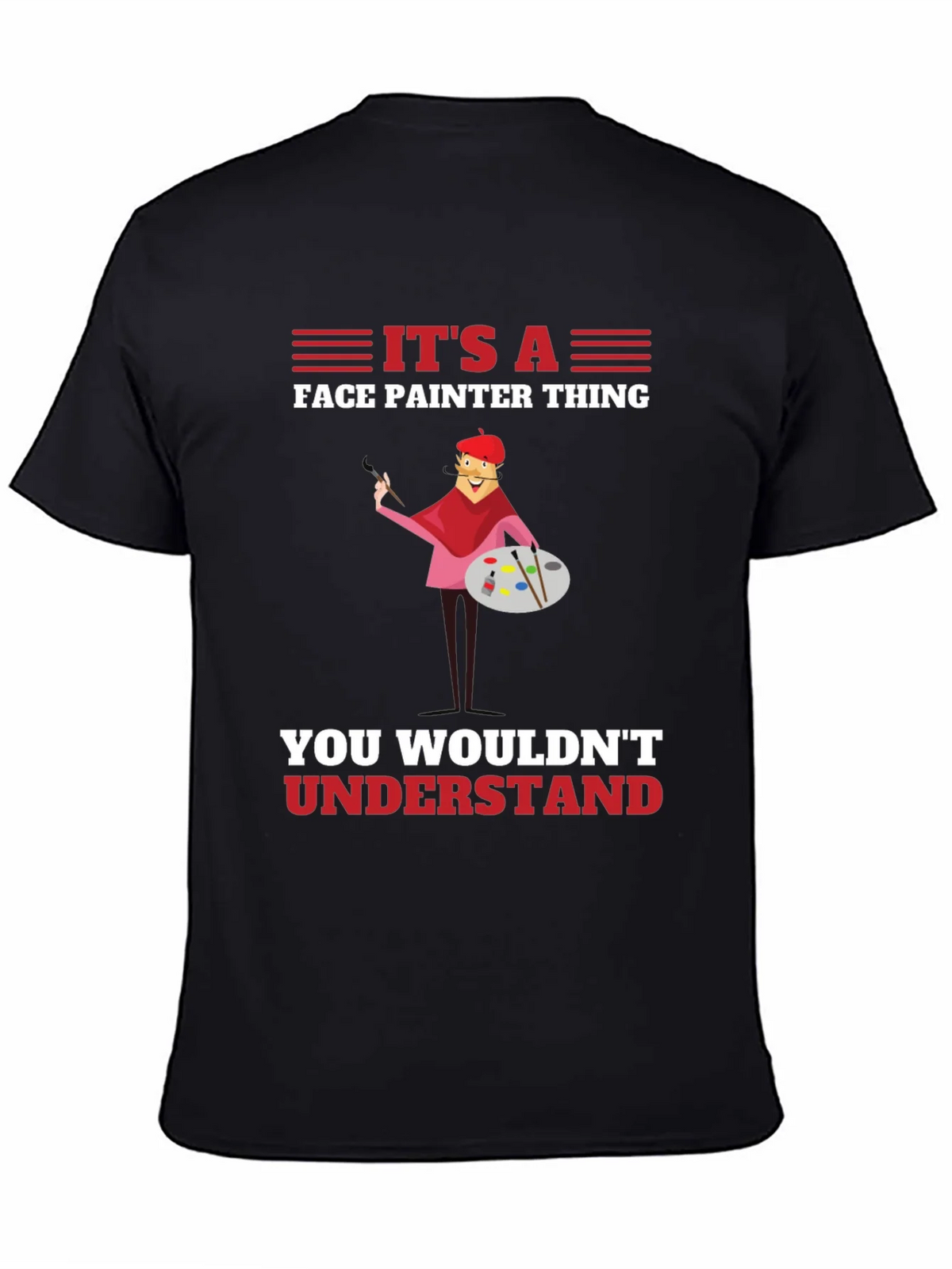 Face Painter Thing T-Shirt - Unique Artist Tee product image 4