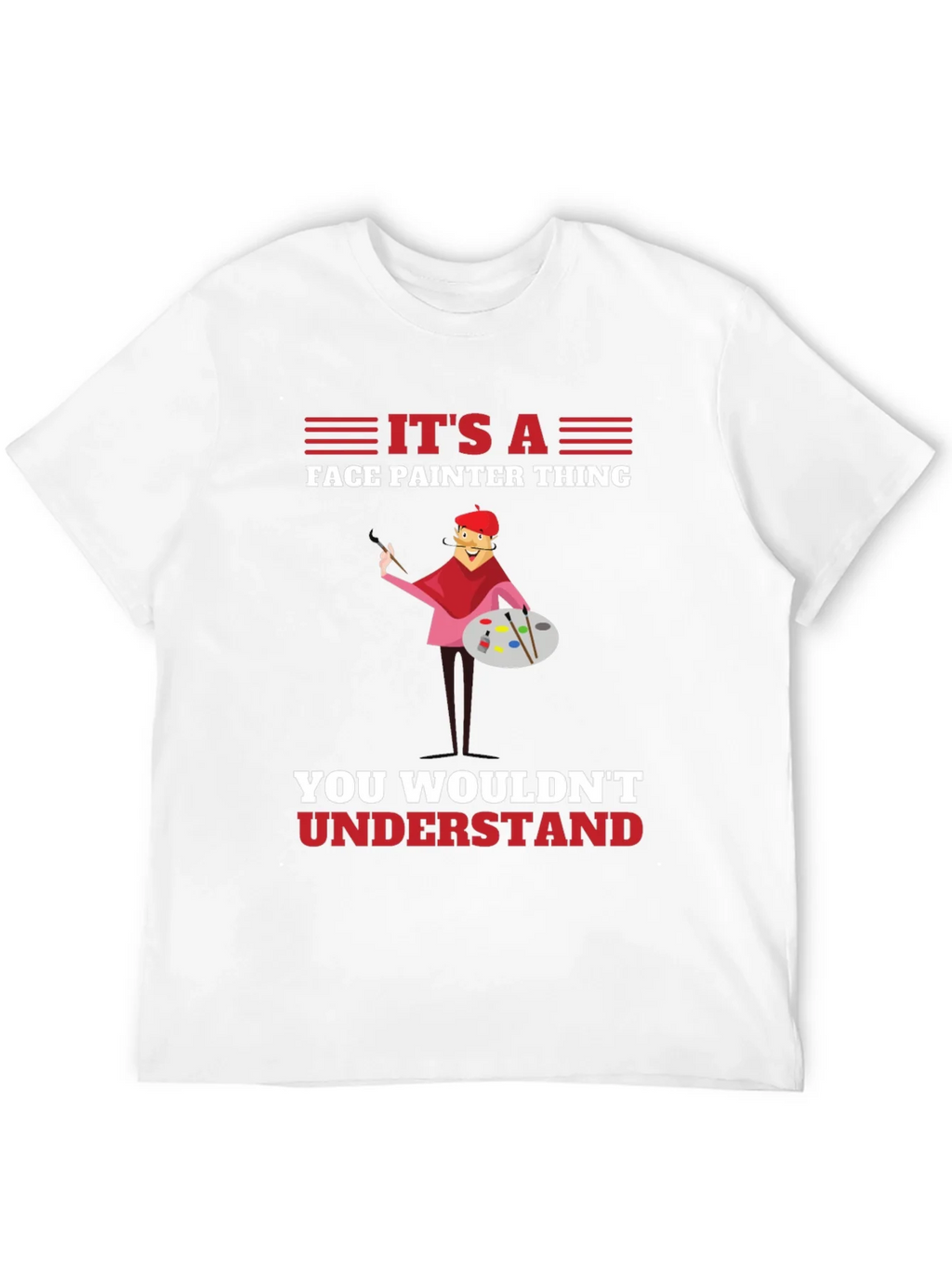 Face Painter Thing T-Shirt - Unique Artist Tee product image 11
