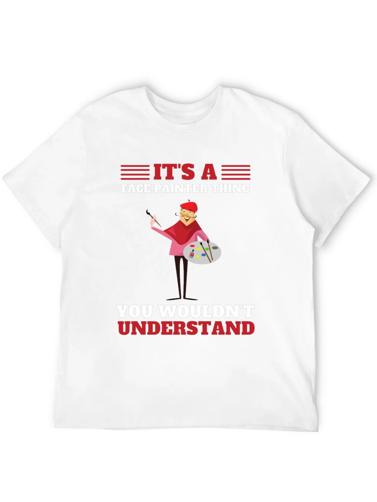 Face Painter Thing T-Shirt - Unique Artist Tee product image 11