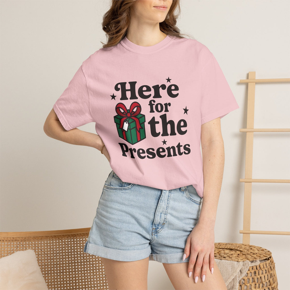 Present Box Sparkle T-Shirt – Christmas Holiday Design product image 12