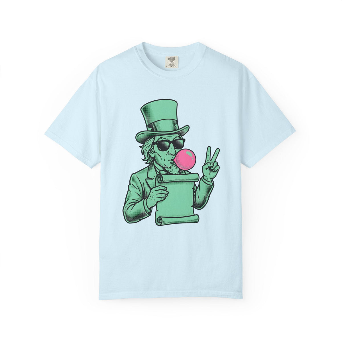 Uncle Sam Shirt America Flag Gift Women Comic Tee Patriot product image 2