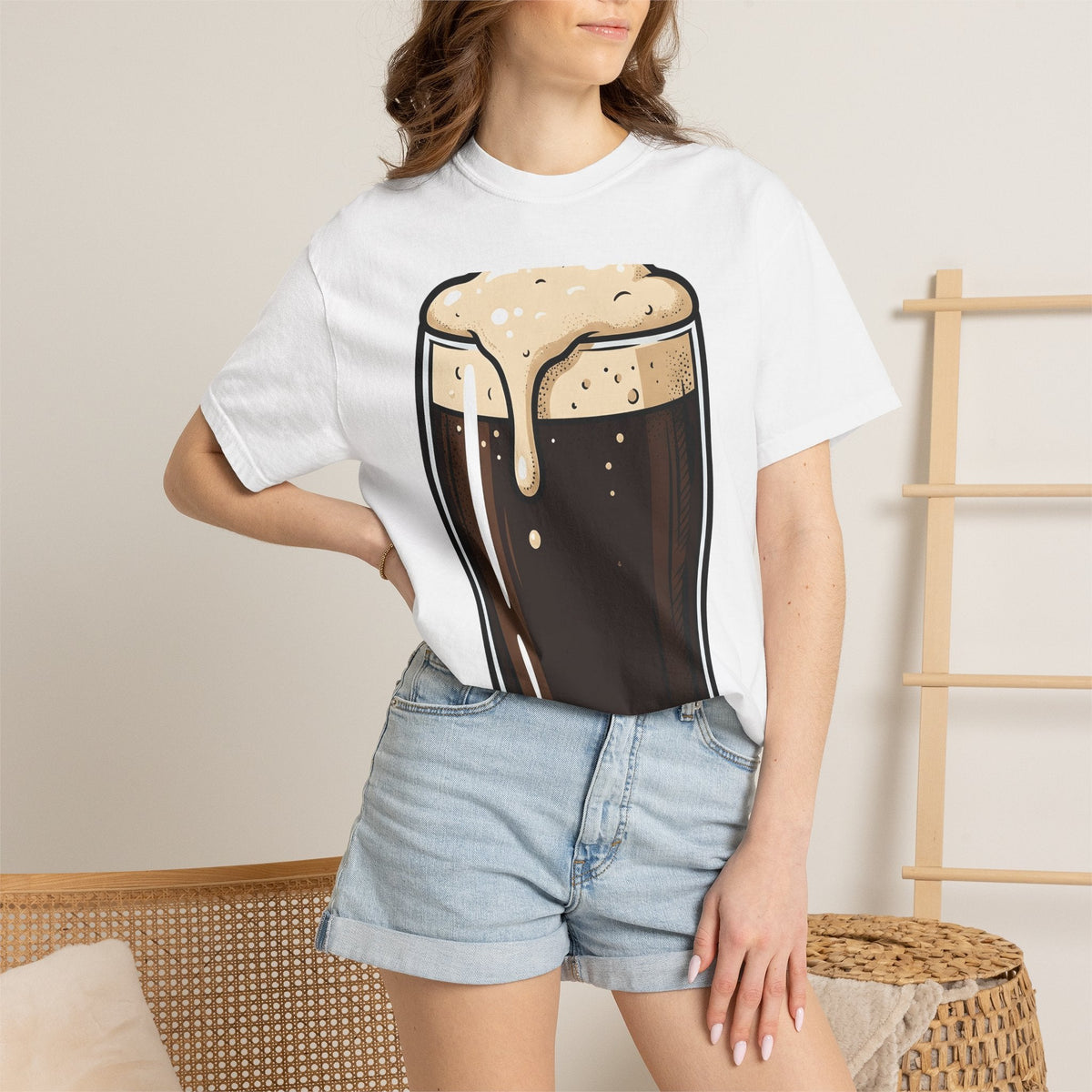 Pint Beer Shirt St Patrick's Day Unisex Gift Cartoon Tee product image 6