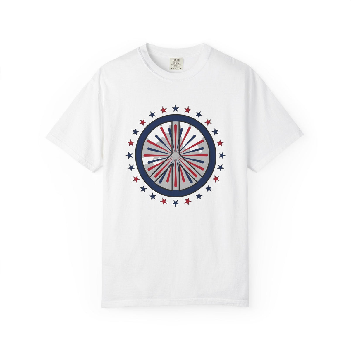 Peace Symbol Shirt 4th Of July Celebration Unisex Gift product image 1