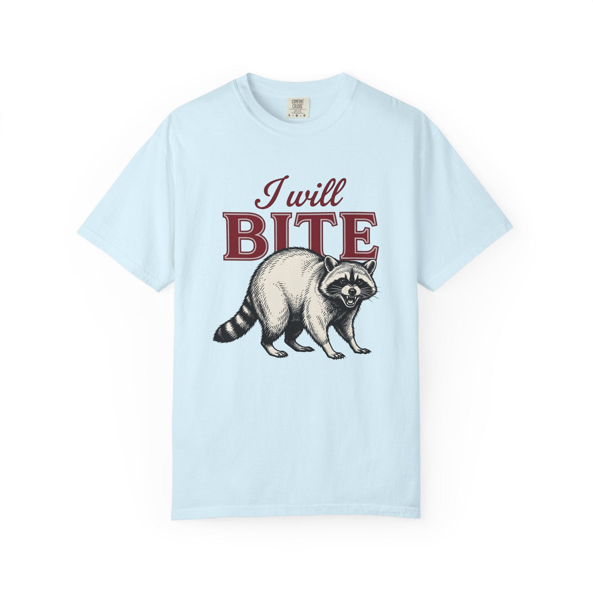 Raccoon Art Shirt Funny Nature Unisex Gift Sketch Tee product image 2