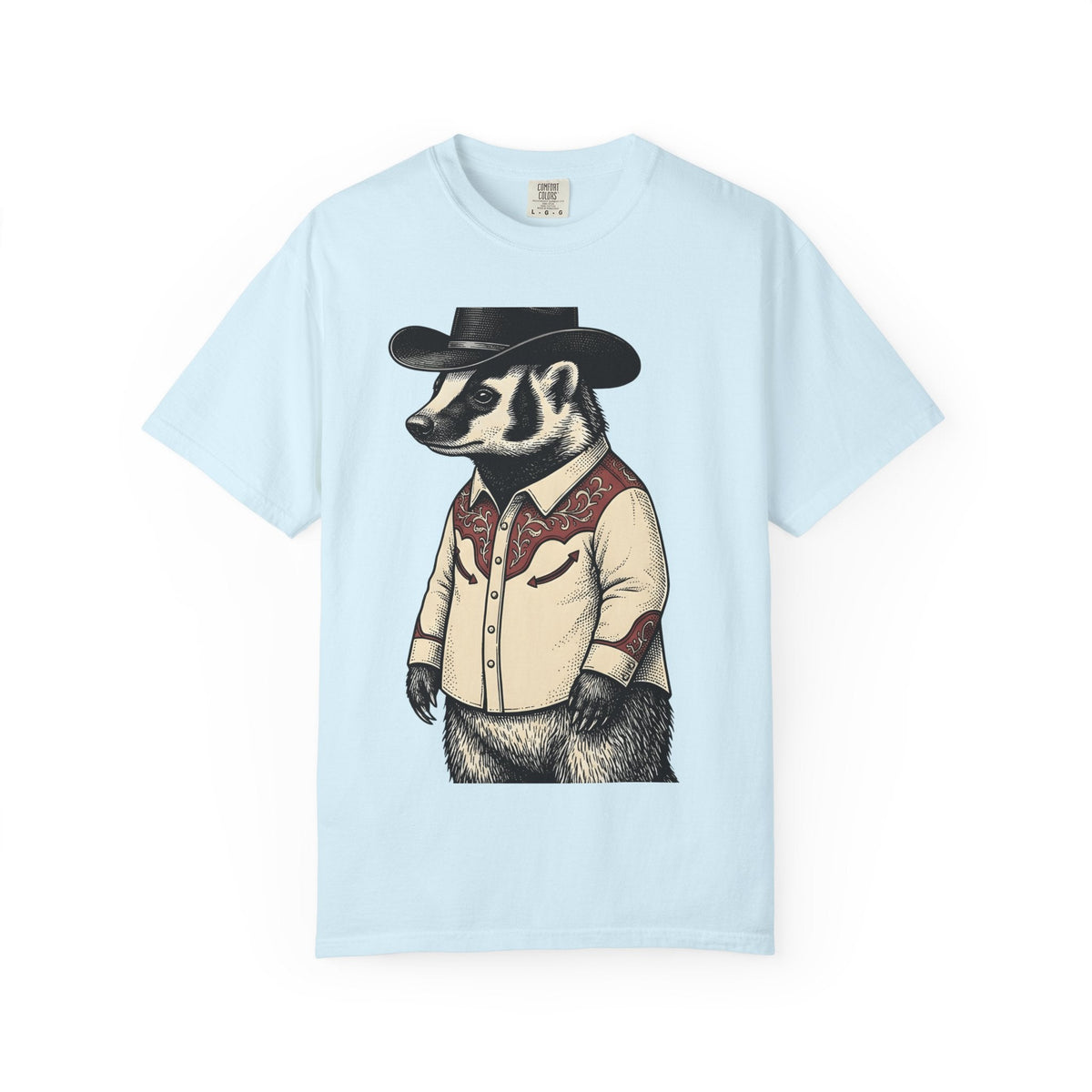 Western Badger Shirt Cowgirl Fauna Gift for Women Heritage product image 2