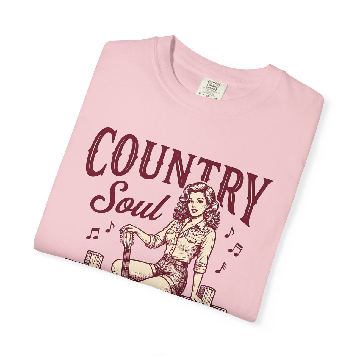 Cowgirl Guitar Shirt Band Gift Women Classic Tee Guitarist product image 11