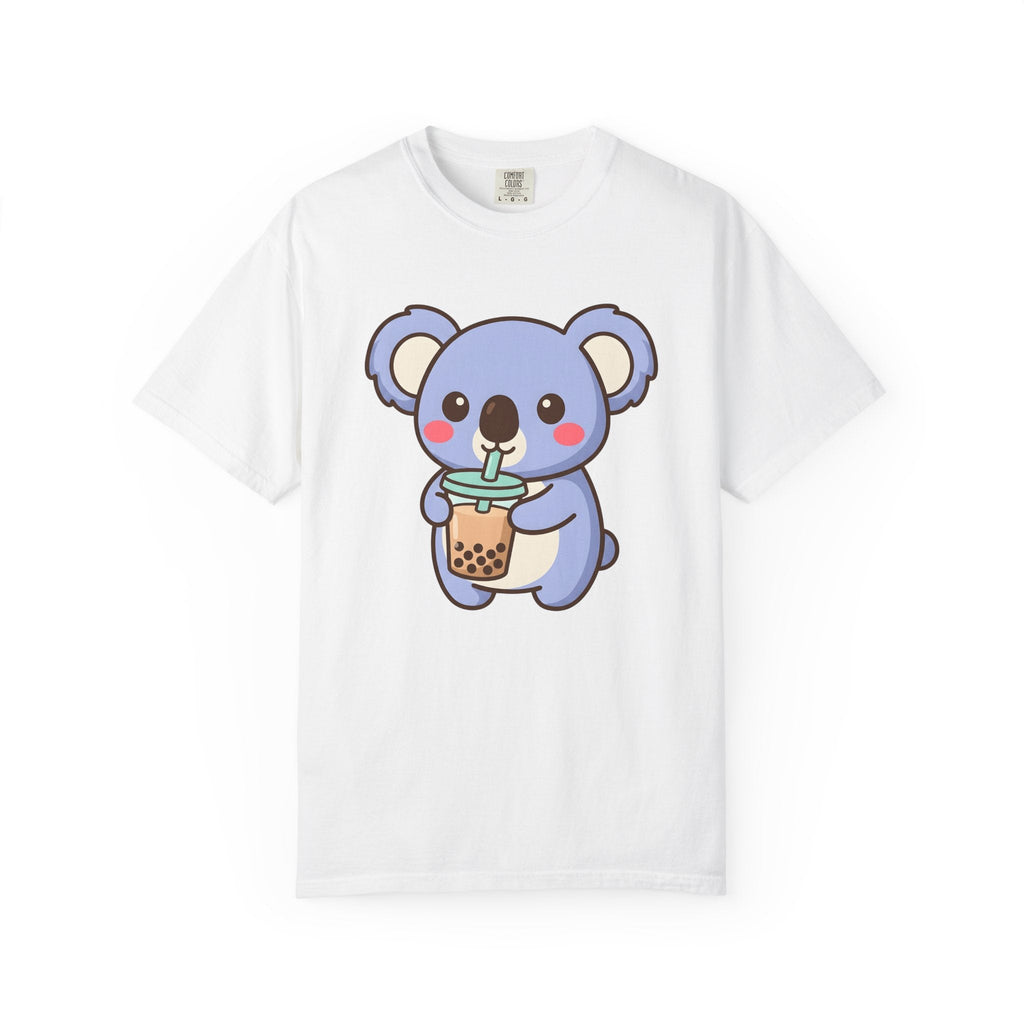 Koala Bubble Shirt Drinks Wildlife Unisex Gift Chibi Tee product image 1