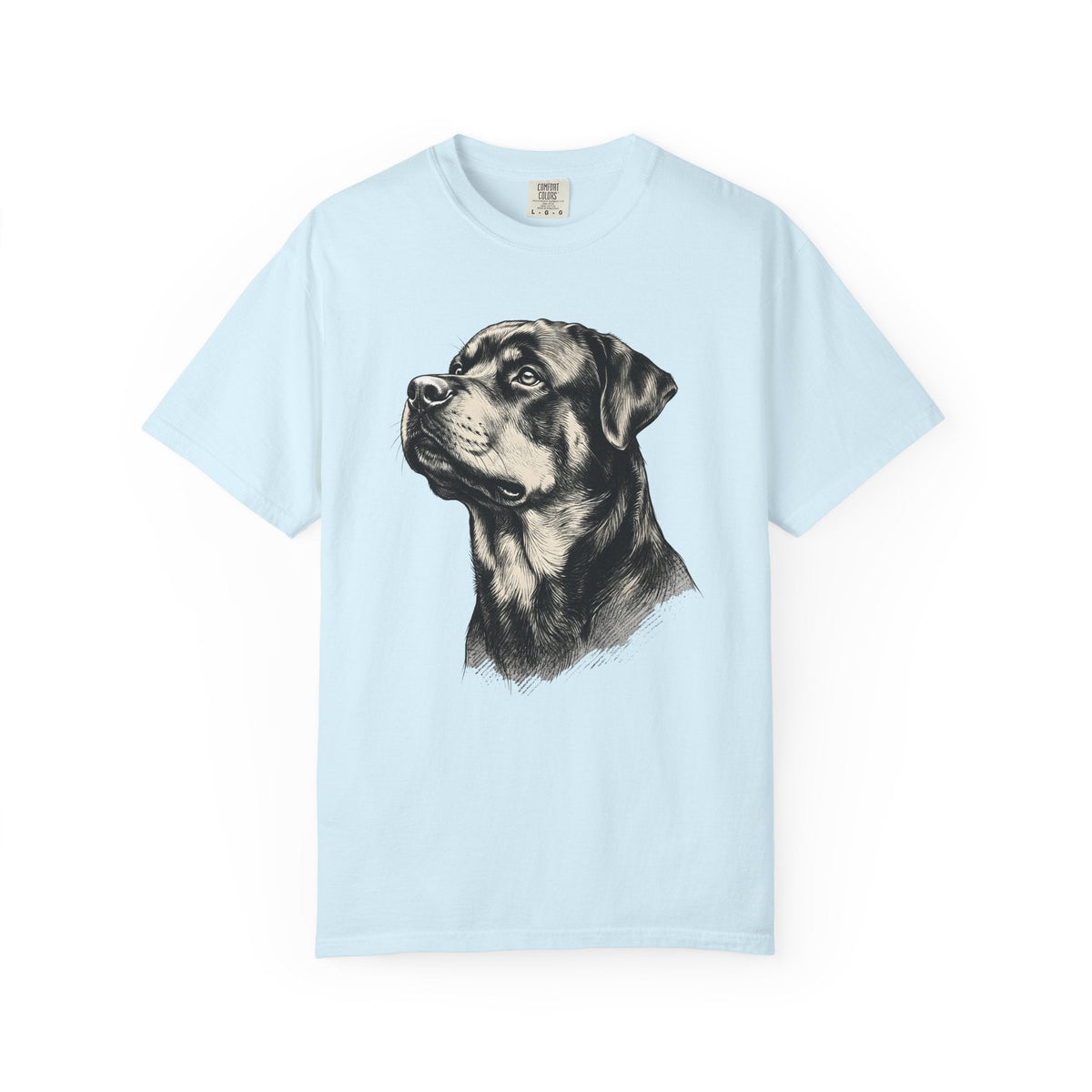 Rottweiler Portrait Shirt Dog Pets Unisex Gift Realistic product image 2