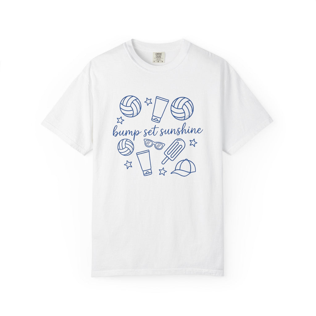 Volleyball Shirt Sports Vacation Unisex Gift Outline Tee product image 1