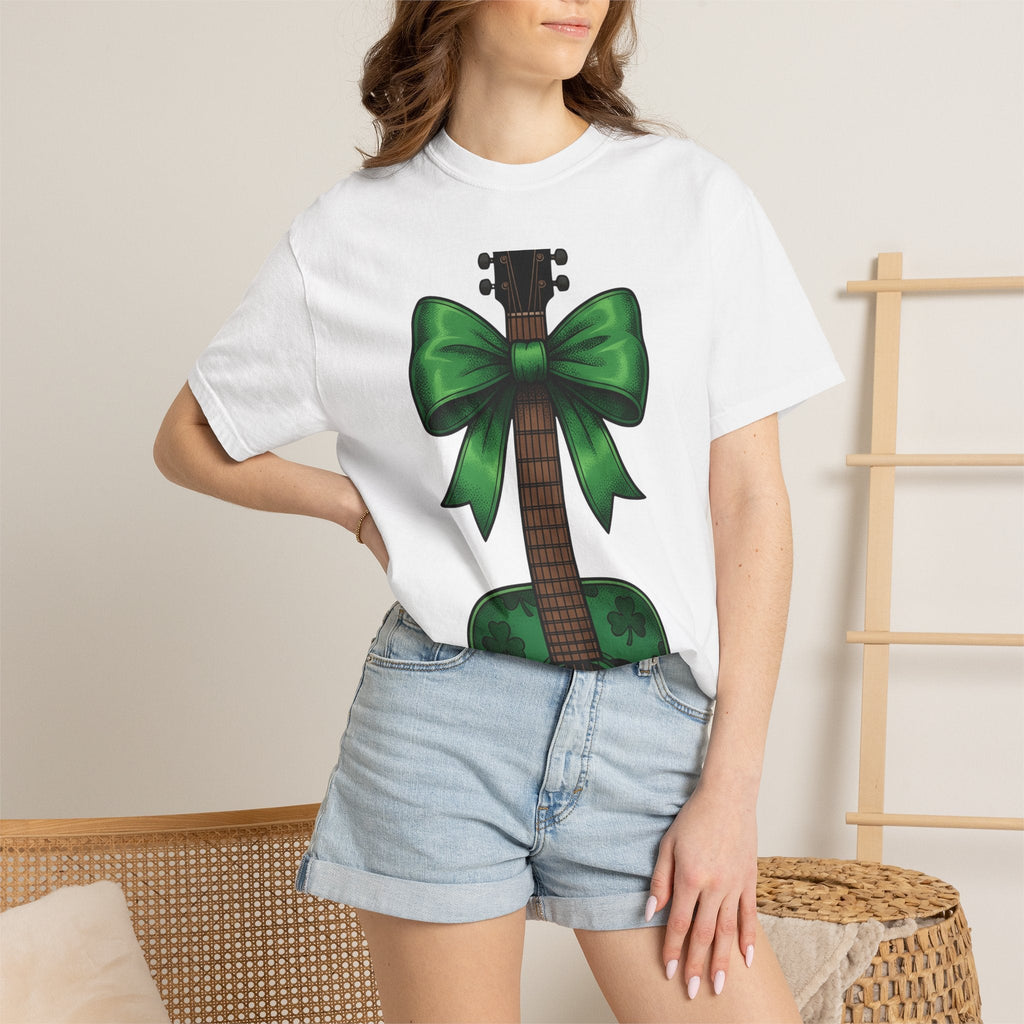 Shamrock Guitar Shirt Cowgirl Sound Gift for Women Rustic product image 6