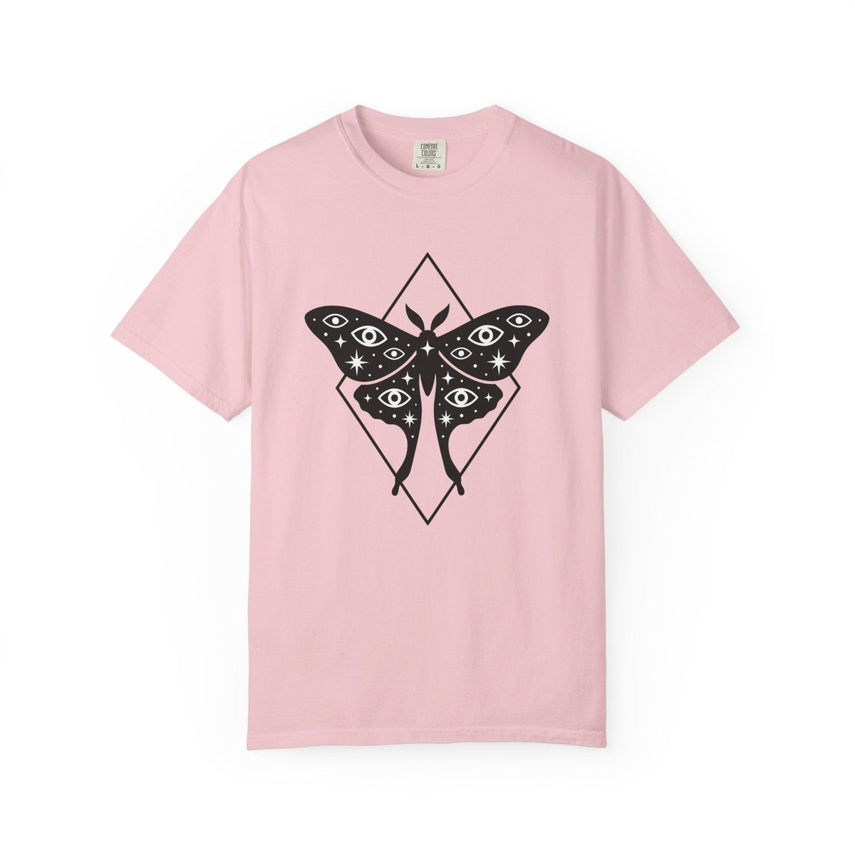 Moth Illustration Shirt Boho Chic Astrology Unisex Gift product image 3